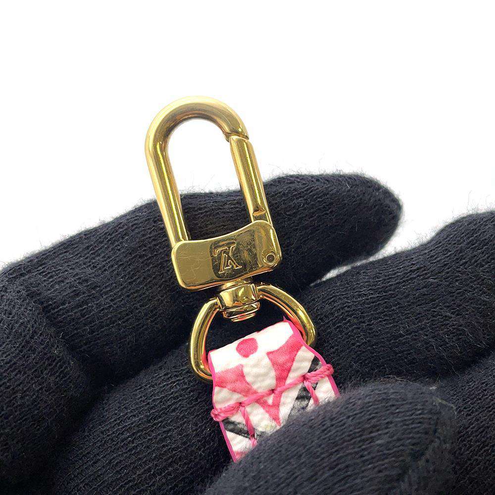 LOUIS VUITTON Nanonoe Rose/White M82386 Monogram / Giant