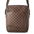 LOUIS VUITTON Olav Red N41441 Damier Ebene Canvas Size MM