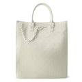LOUIS VUITTON Sac Plat Virgil Abloh White M53265 Taurillon Leather Monogram・Pattern