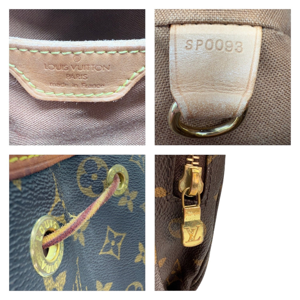 Louis Vuitton Vintage Monogram Montsouris GM Backpack