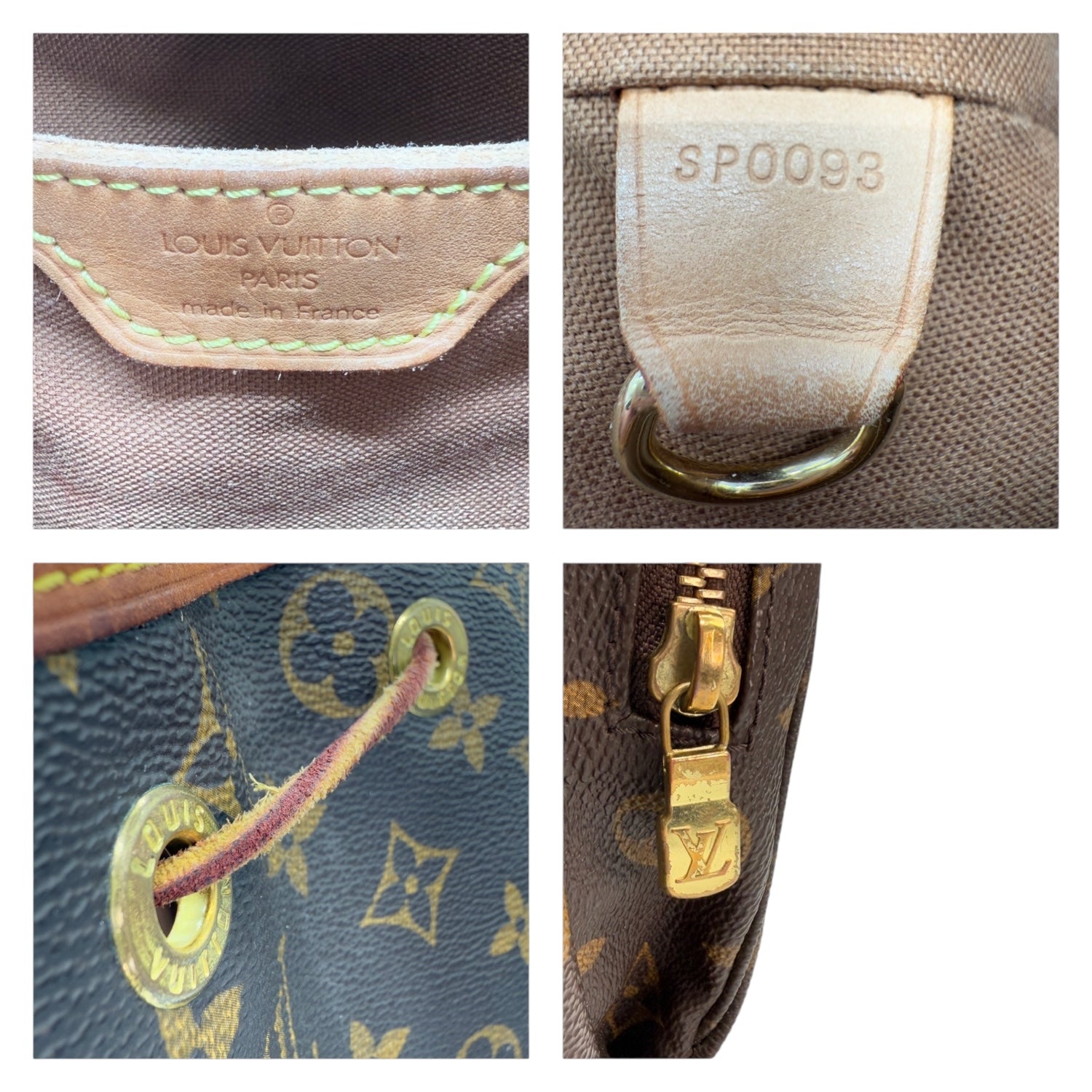 Louis Vuitton Vintage Monogram Montsouris GM Backpack