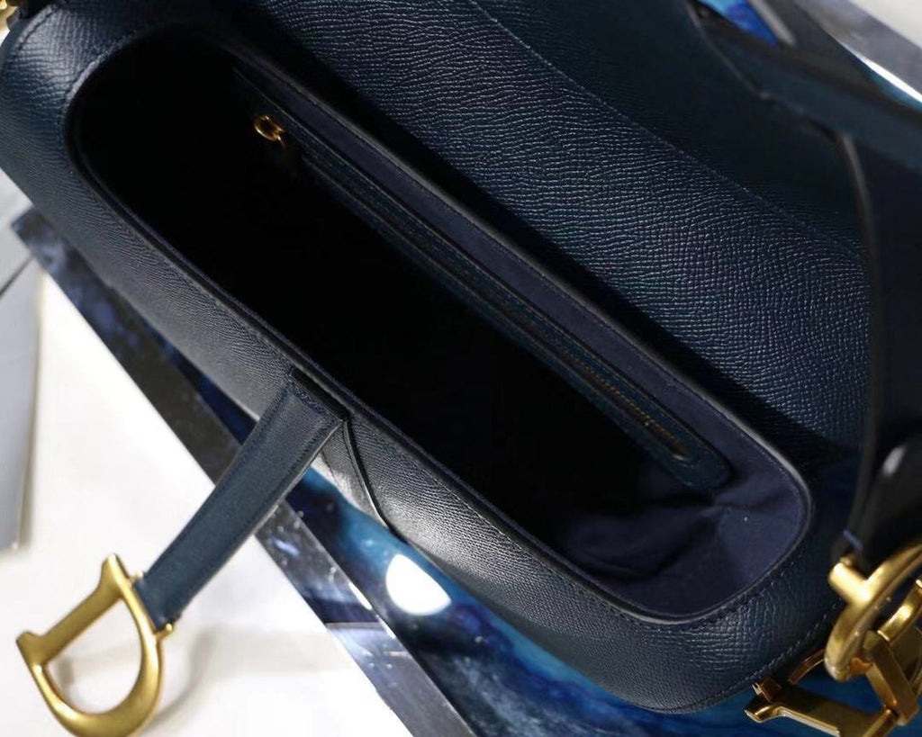 GLAMI Saddle Shoulder Bag Blue For Women 7in/17cm CD