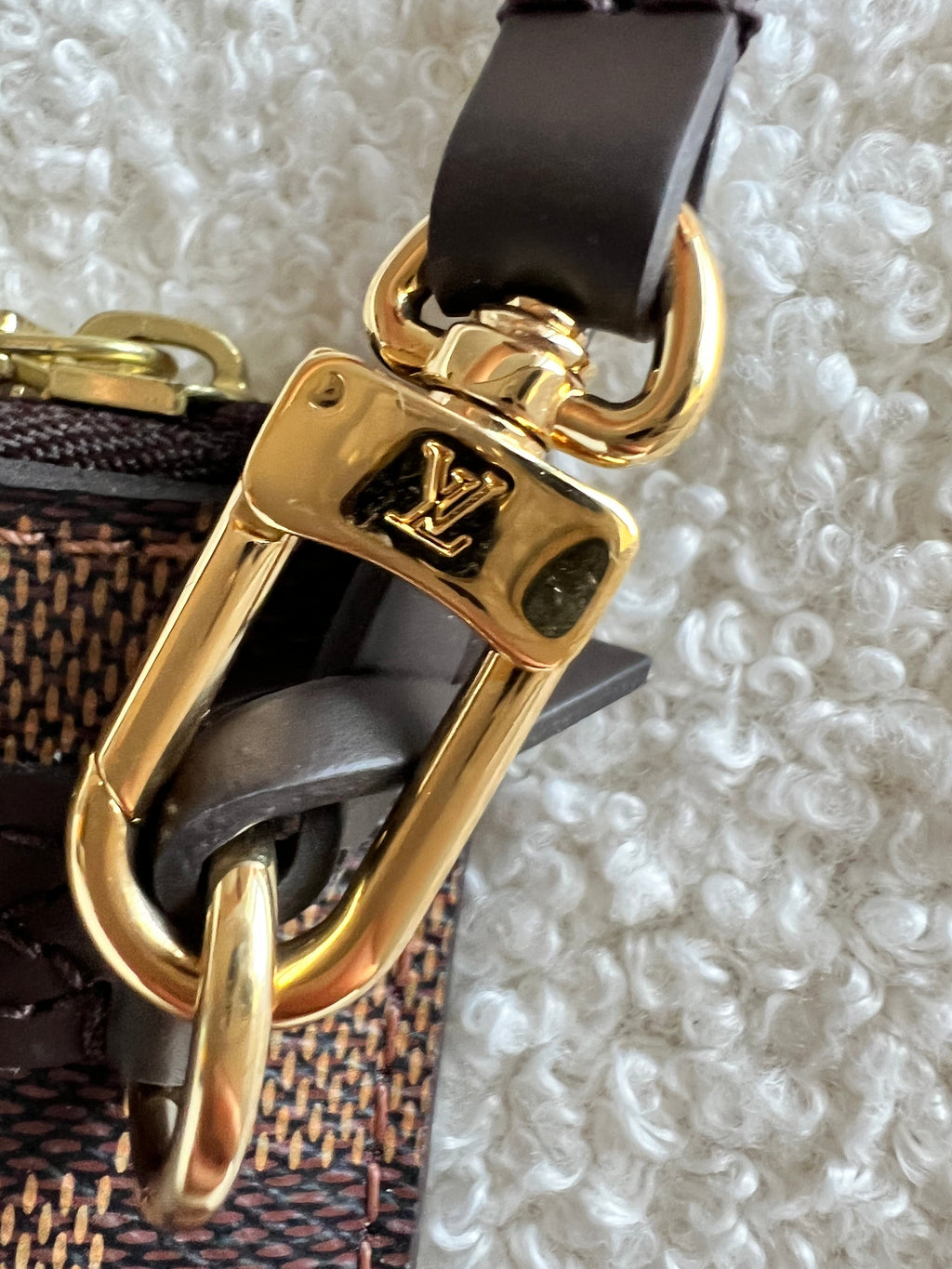 Louis Vuitton Pouch (from Neverfull) in Damier Ebene
