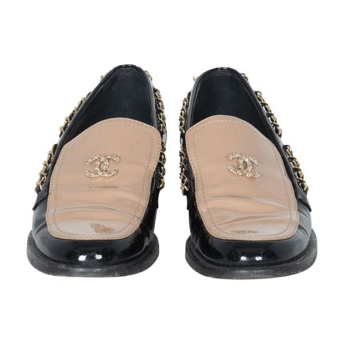 Chanel Patent Leather Loafers