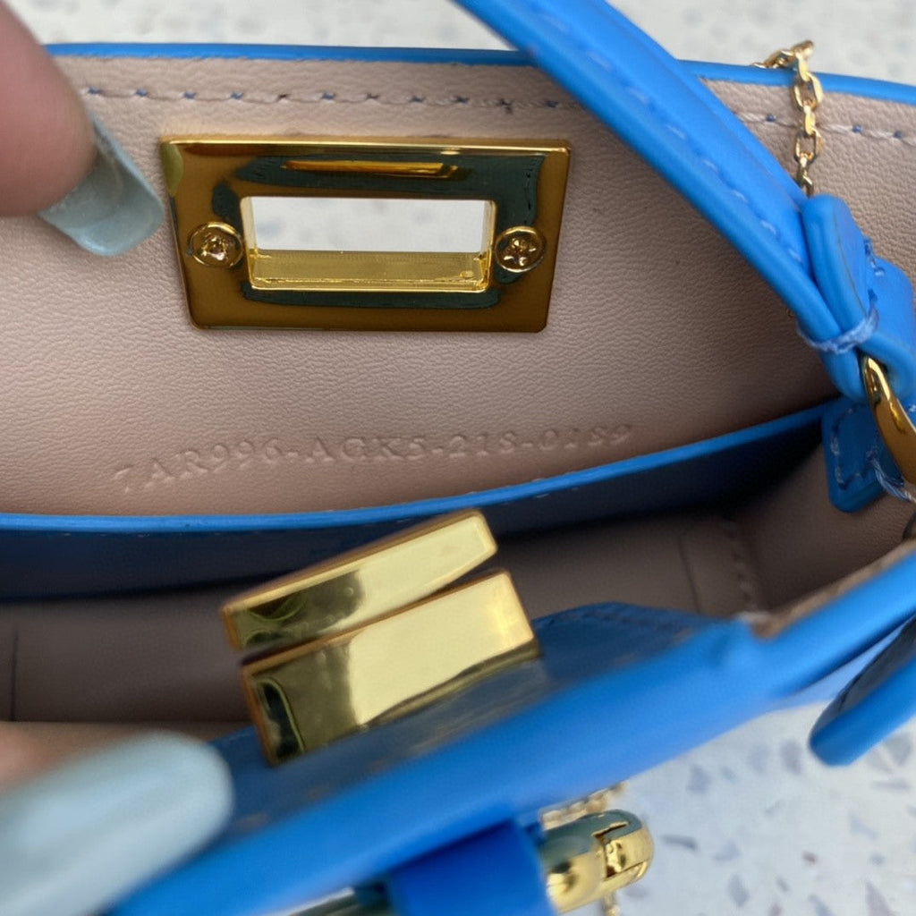 FI Nano GlamI Charm Crossbody Blue Bag For Woman 12cm/4.5in