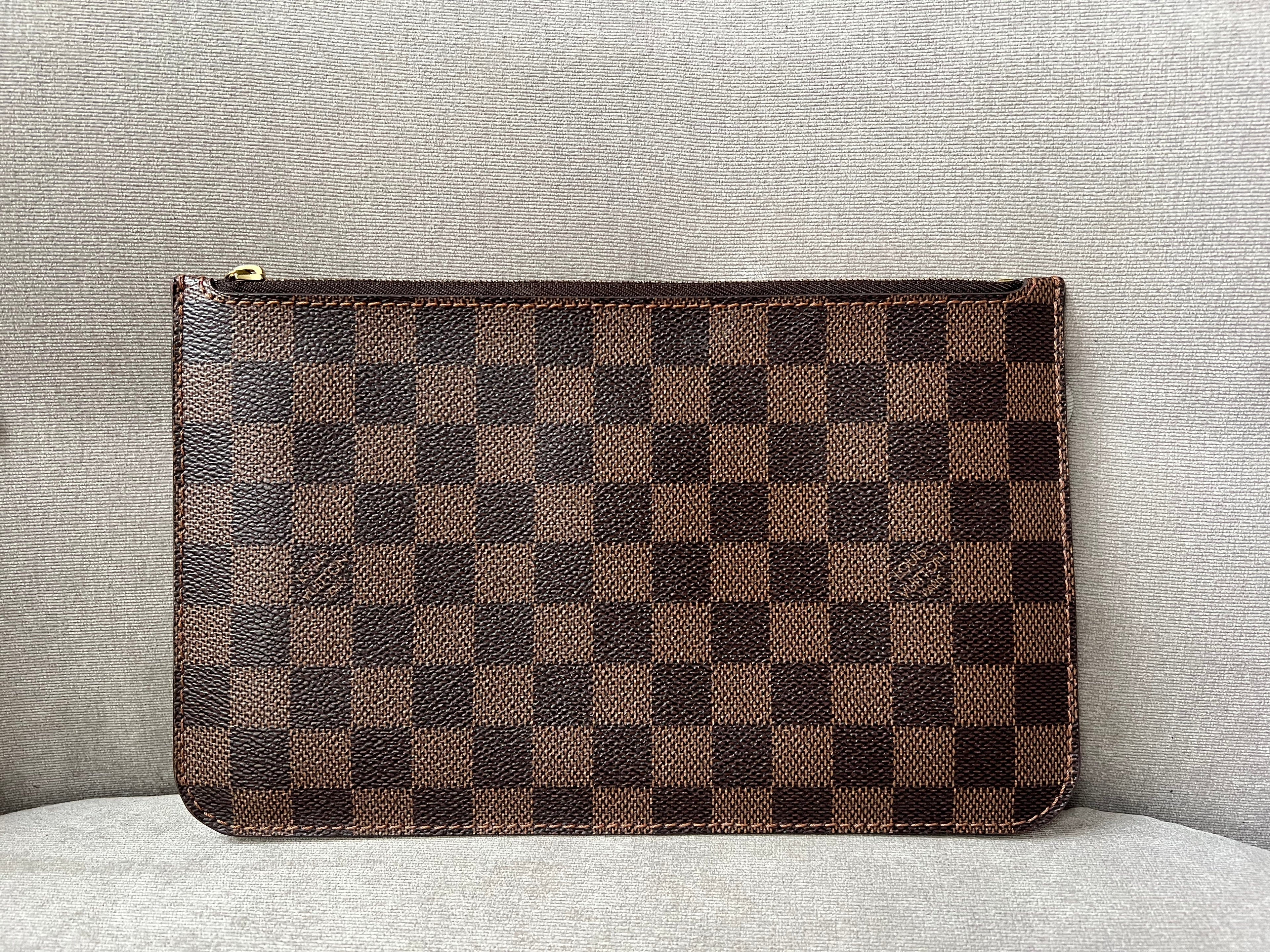 Louis Vuitton Pouch (from Neverfull) in Damier Ebene