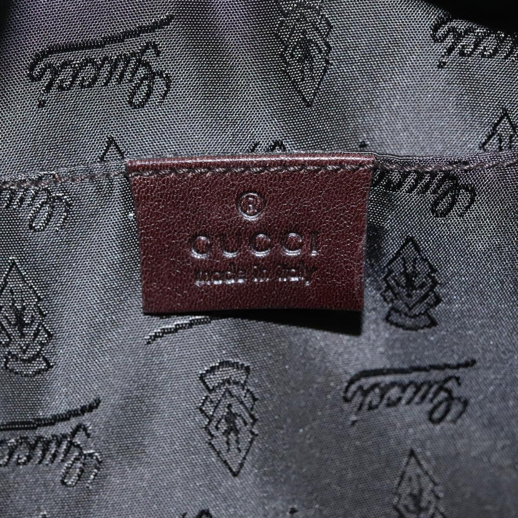 GUCCI GG Crystal Hand Bag Beige Gold 181485 96794