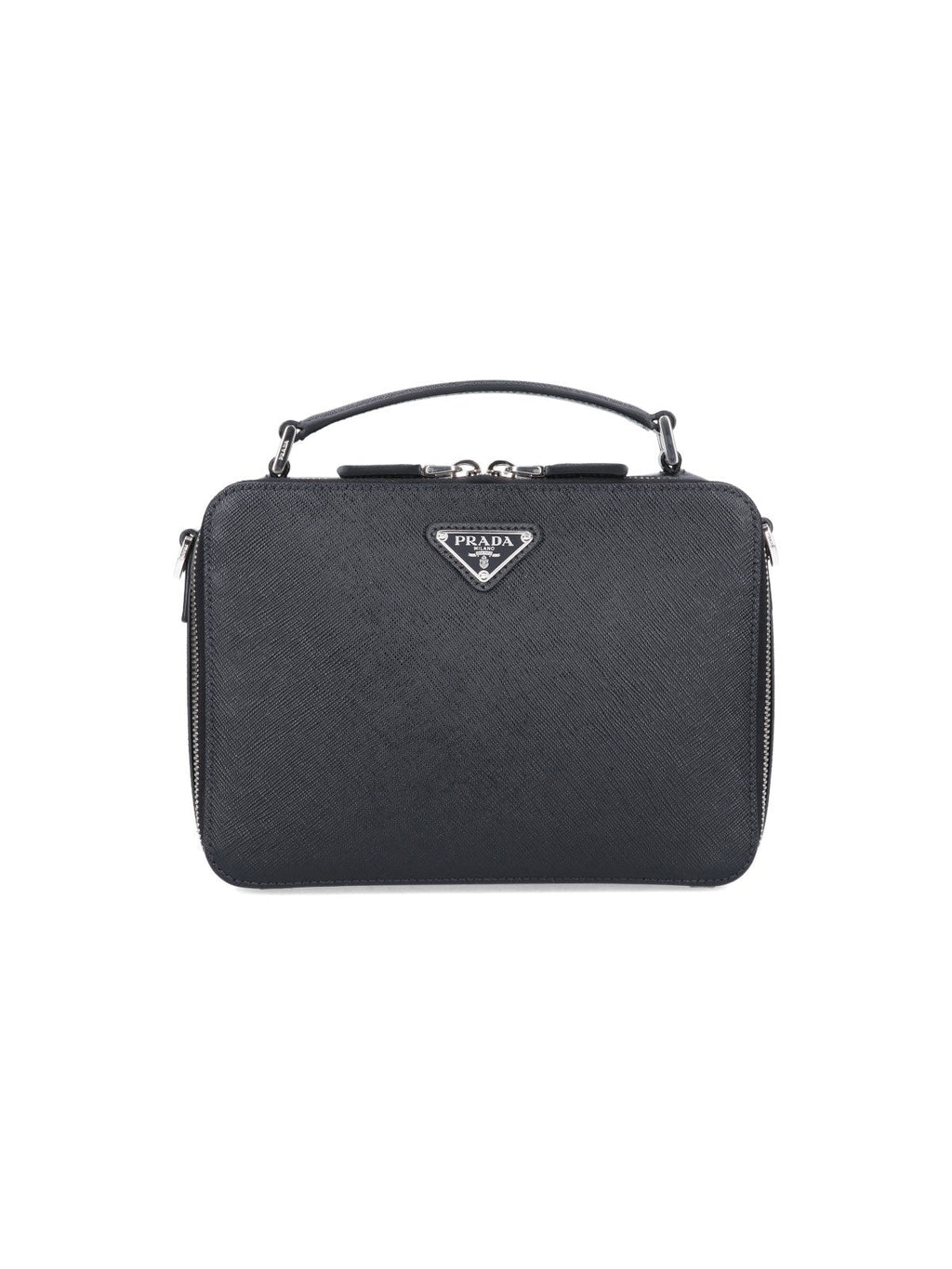 Prada Men Brique Saffiano Bag
