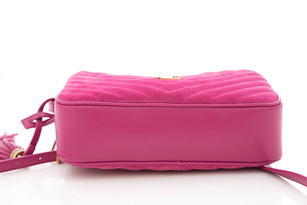 Saint Laurent  Quilted Lou Camera Cross-Body Bag