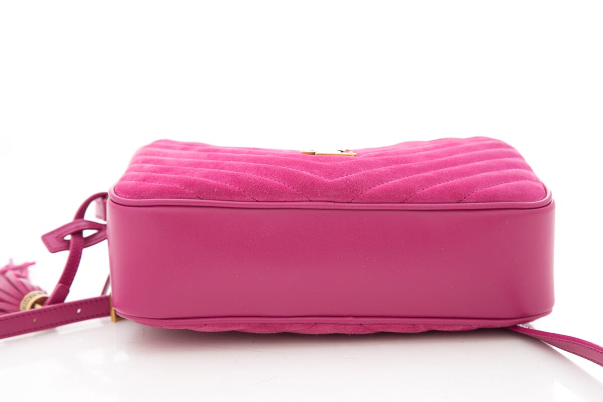 Saint Laurent  Quilted Lou Camera Cross-Body Bag