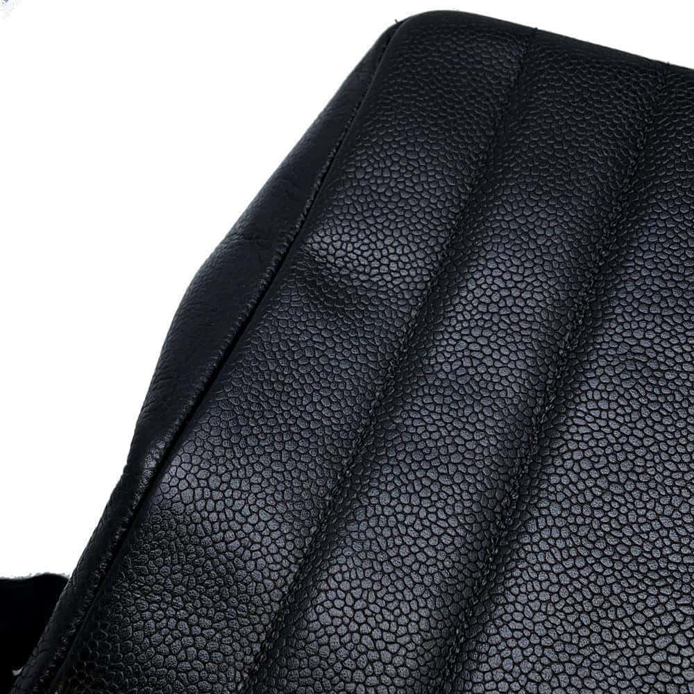 CHANEL Mademoiselle ChainShoulder Bag Black Caviar Leather