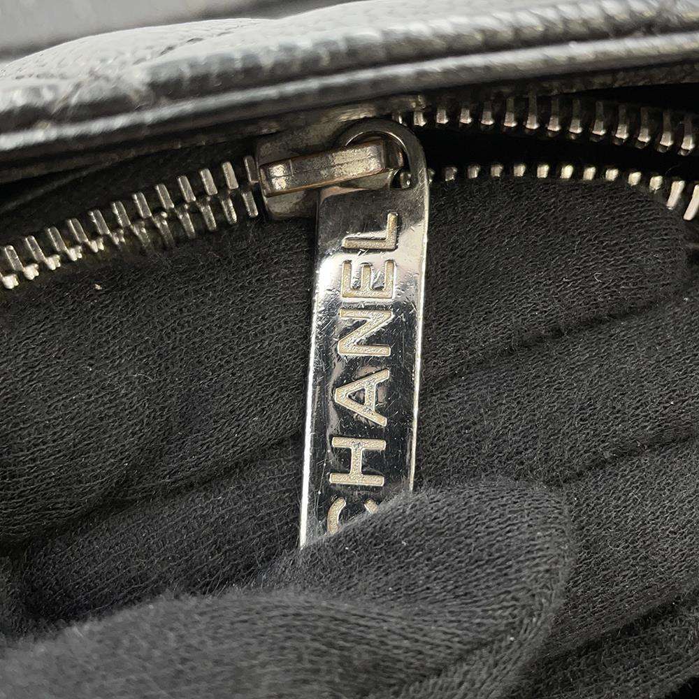 CHANEL Matelasse GSTTote Bag BlackA50995 Caviar Leather