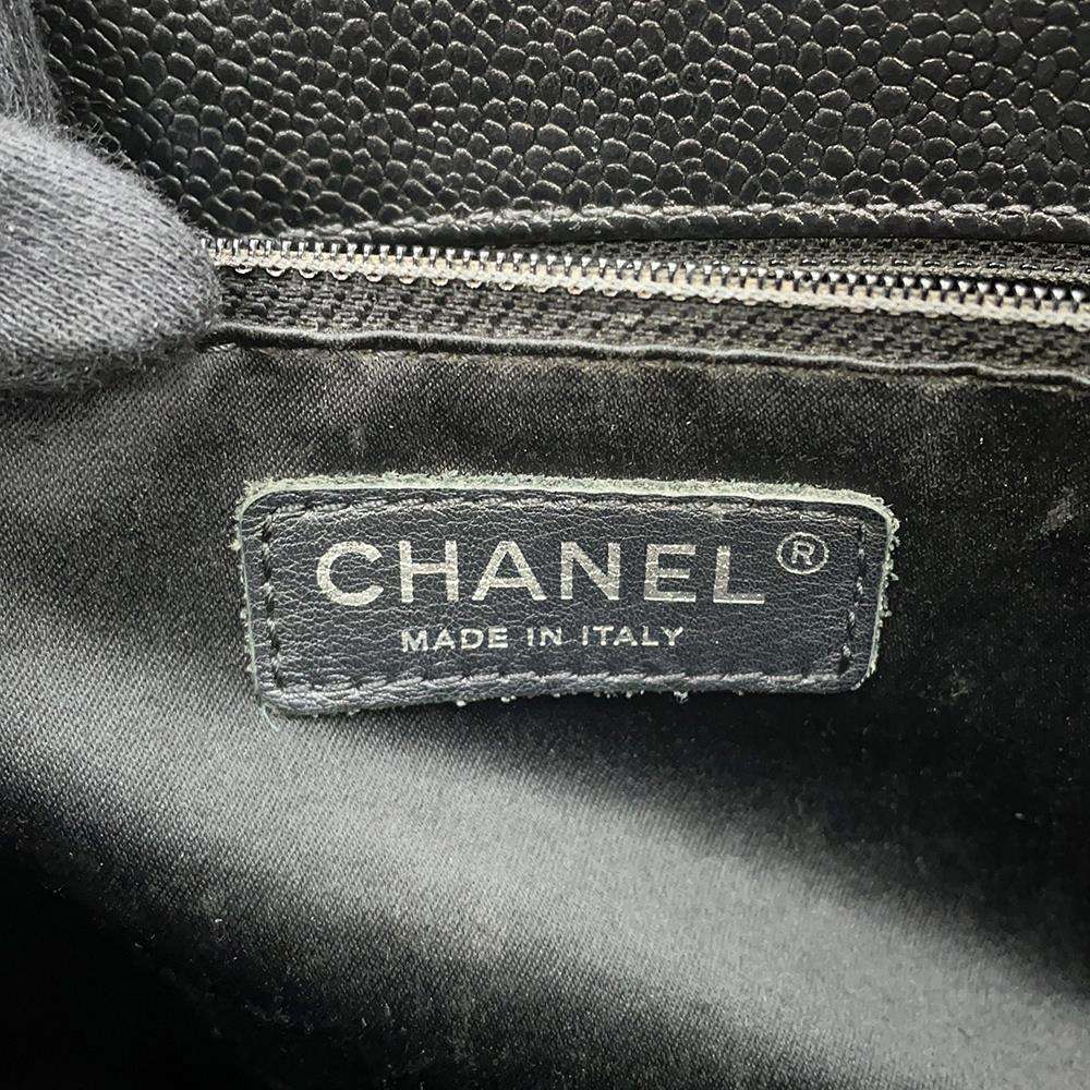 CHANEL Matelasse GSTTote Bag BlackA50995 Caviar Leather
