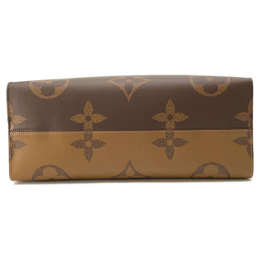 LOUIS VUITTON Onthego Red M45320 Monogram Monogram Reverse Canvas Monogram Giant Size GM