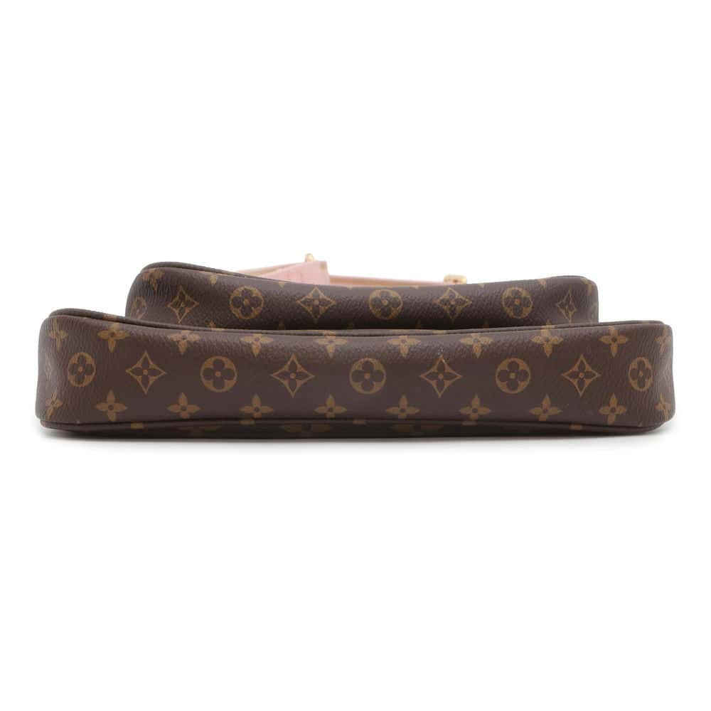 LOUIS VUITTON Multi Pochette Accessoires Rose claire M44840 Monogram