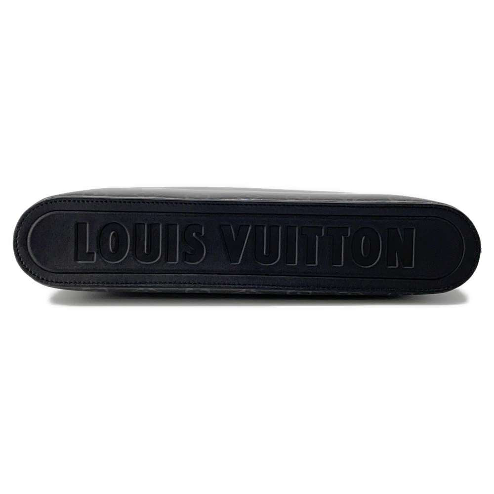 LOUIS VUITTON Pochette Cosmos Isetan Limited Noir M63373 Monogram Eclipse Glaze