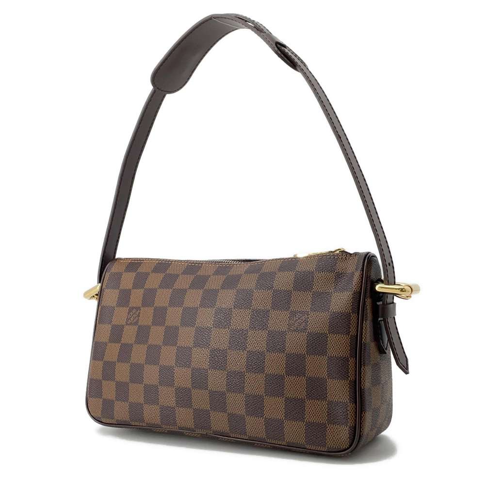LOUIS VUITTON Ravello Red N60006 Damier Ebene Canvas Size GM