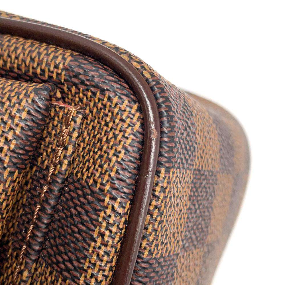 LOUIS VUITTON Ravello Red N60006 Damier Ebene Canvas Size GM