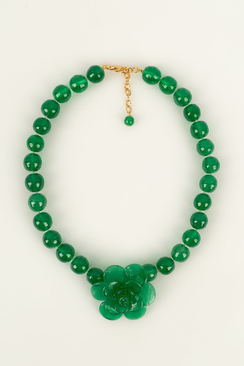 Collier camÃƒÆ’Ã‚Â©lia vert Augustine