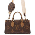 LOUIS VUITTON Onthego EW Red M46653 Monogram Reverse Canvas Monogram Giant