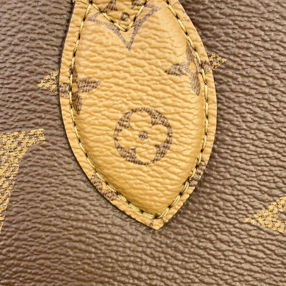 LOUIS VUITTON Onthego EW Red M46653 Monogram Reverse Canvas Monogram Giant