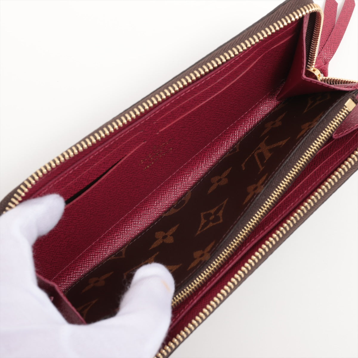 Louis Vuitton Monogram Portefolio Claimance M60742 Fushai Round  Wallet