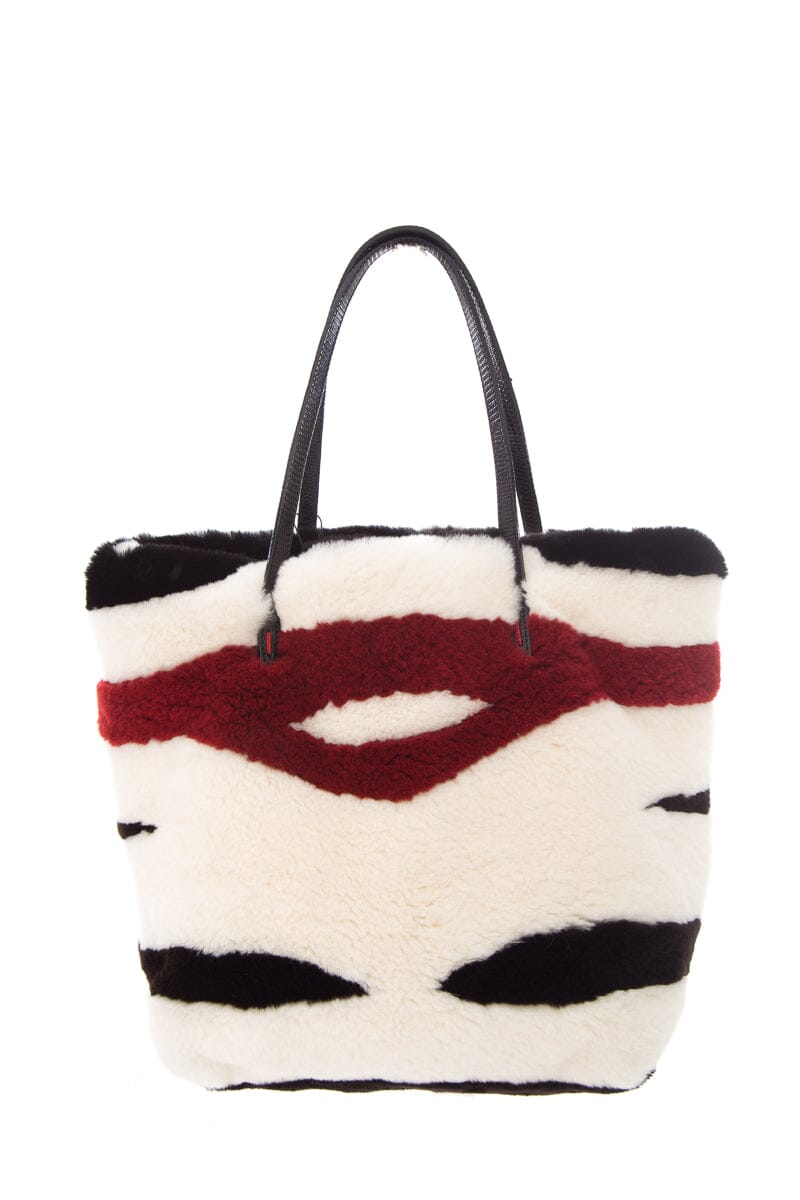 Valentino Multi Fur Handbag