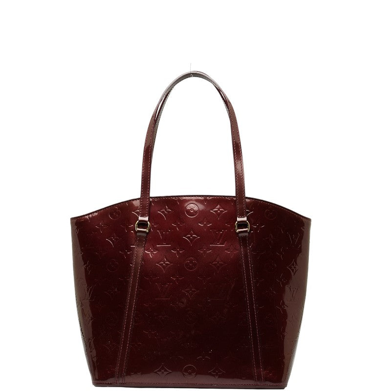 Louis Vuitton Monogram Vernis Avalon GM Handbag M91742 Rouge Forest Pearl Patent Leather  Louis Vuitton