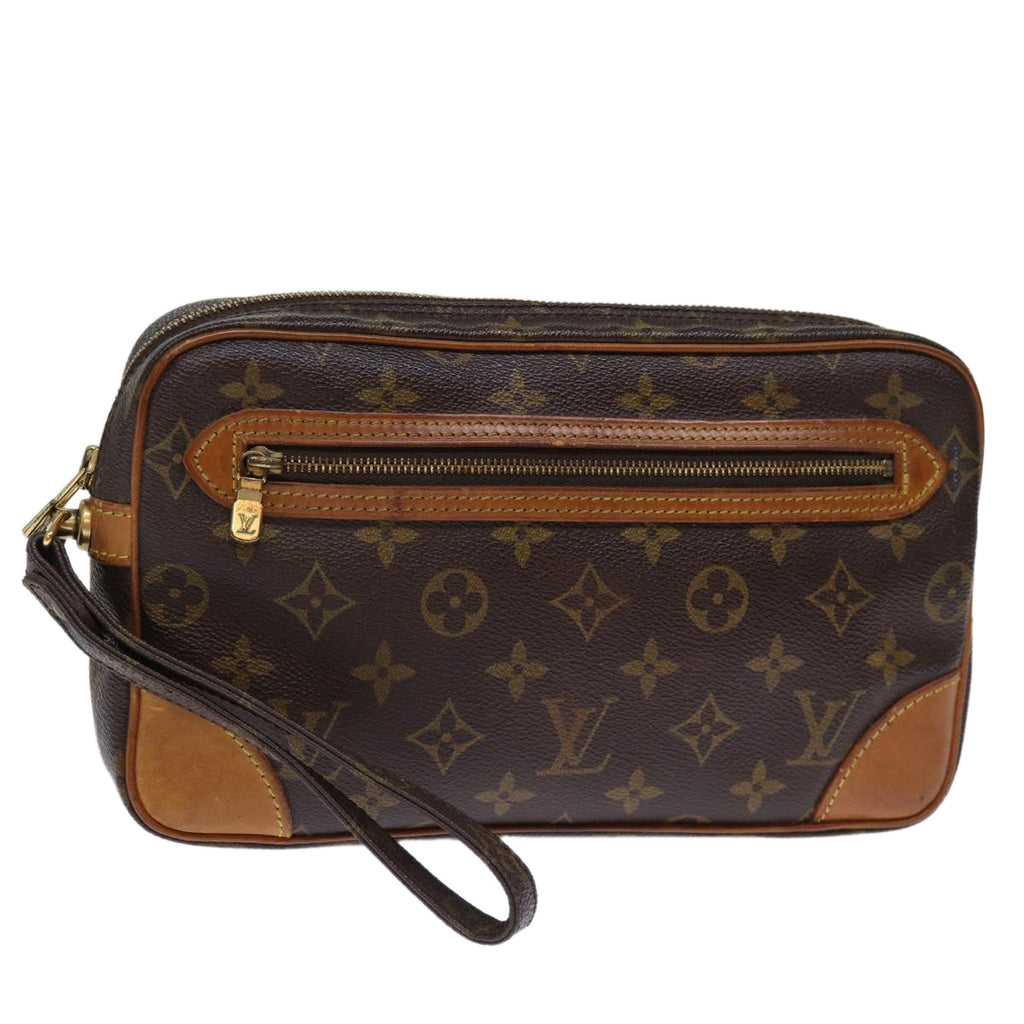 Louis Vuitton Monogram Marly Dragonne Gm Clutch Bag