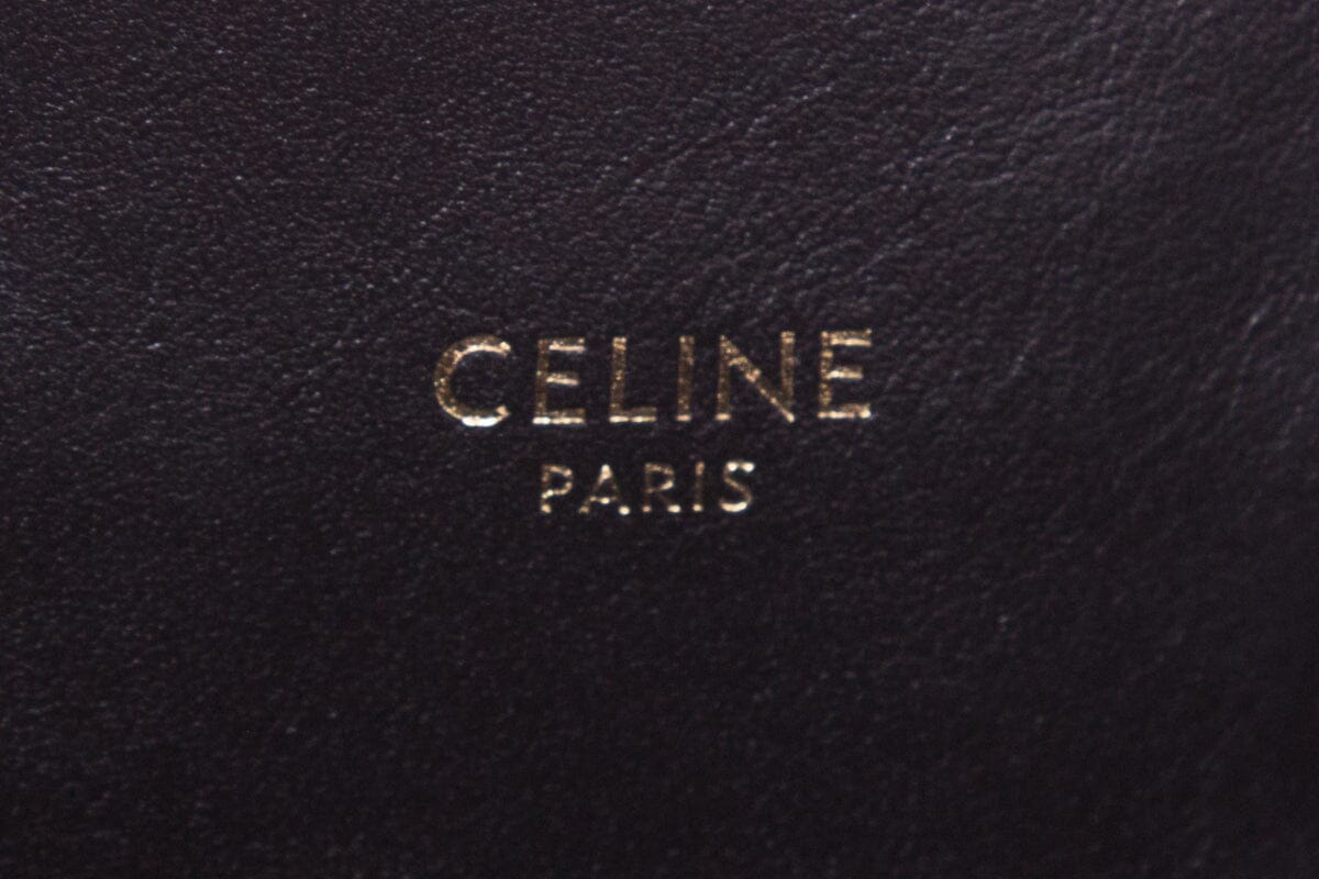 Celine Black Quilted Calfskin Backpack
