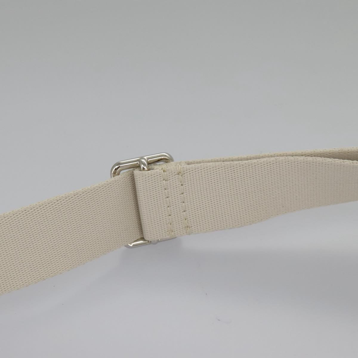 FENDI Zucca Canvas Bottle Shoulder Bag Beige 97046A