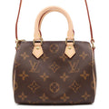 LOUIS VUITTON Nano Speedy Brown M61252 Monogram