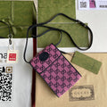 Glami Mini Bag In Pink Glami Canvas For Women 7in/18cm Glami 657582