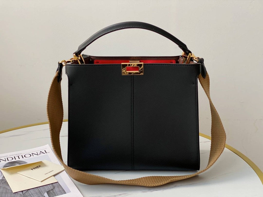 FI GlamI X-Lite Tote MeGLAMIum Black Bag For Woman 30cm/12in