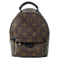 LOUIS VUITTON Palm Springs Backpack Noir M44873 Monogram Size MINI