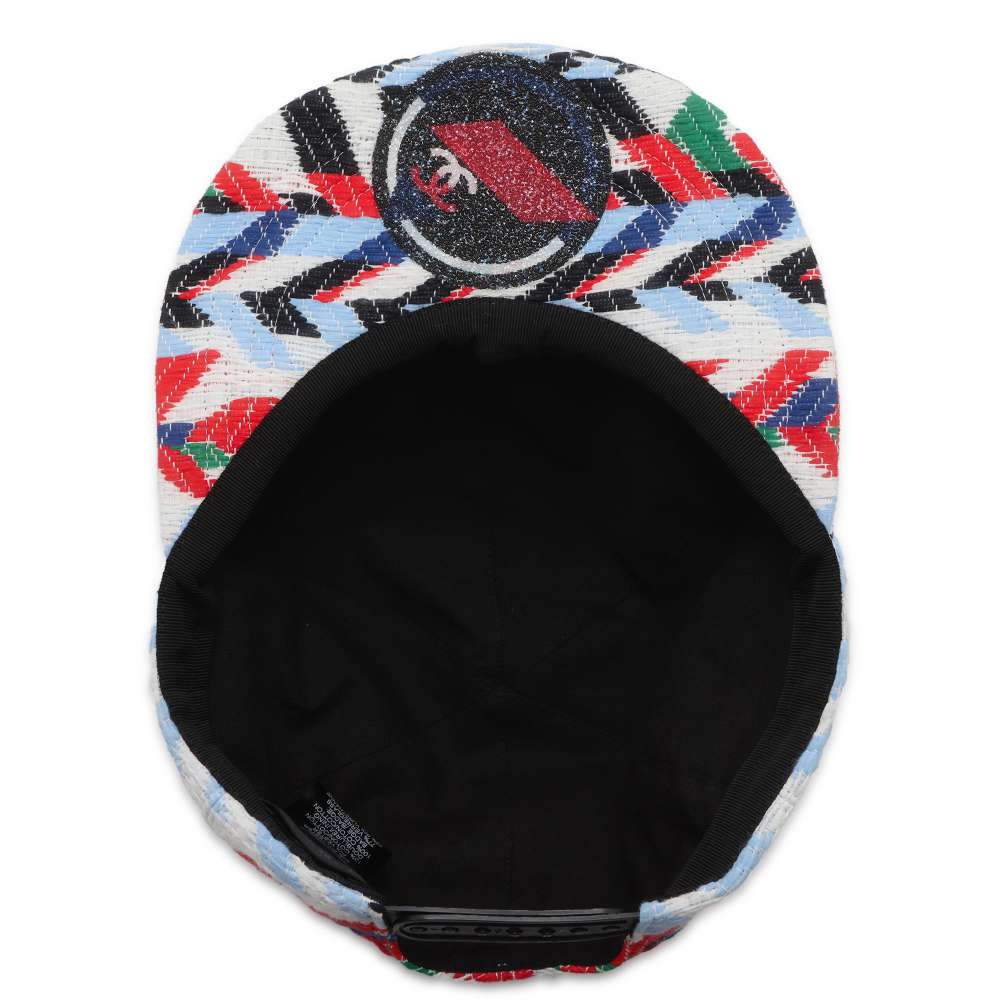 CHANEL Airline Baseball Cap Multicolor Cotton