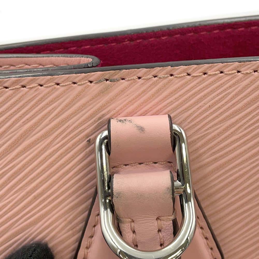 LOUIS VUITTON Sac Plat Rose Ballerine M58659 Epi Leather Size BB