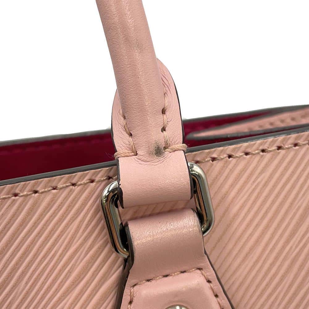 LOUIS VUITTON Sac Plat Rose Ballerine M58659 Epi Leather Size BB