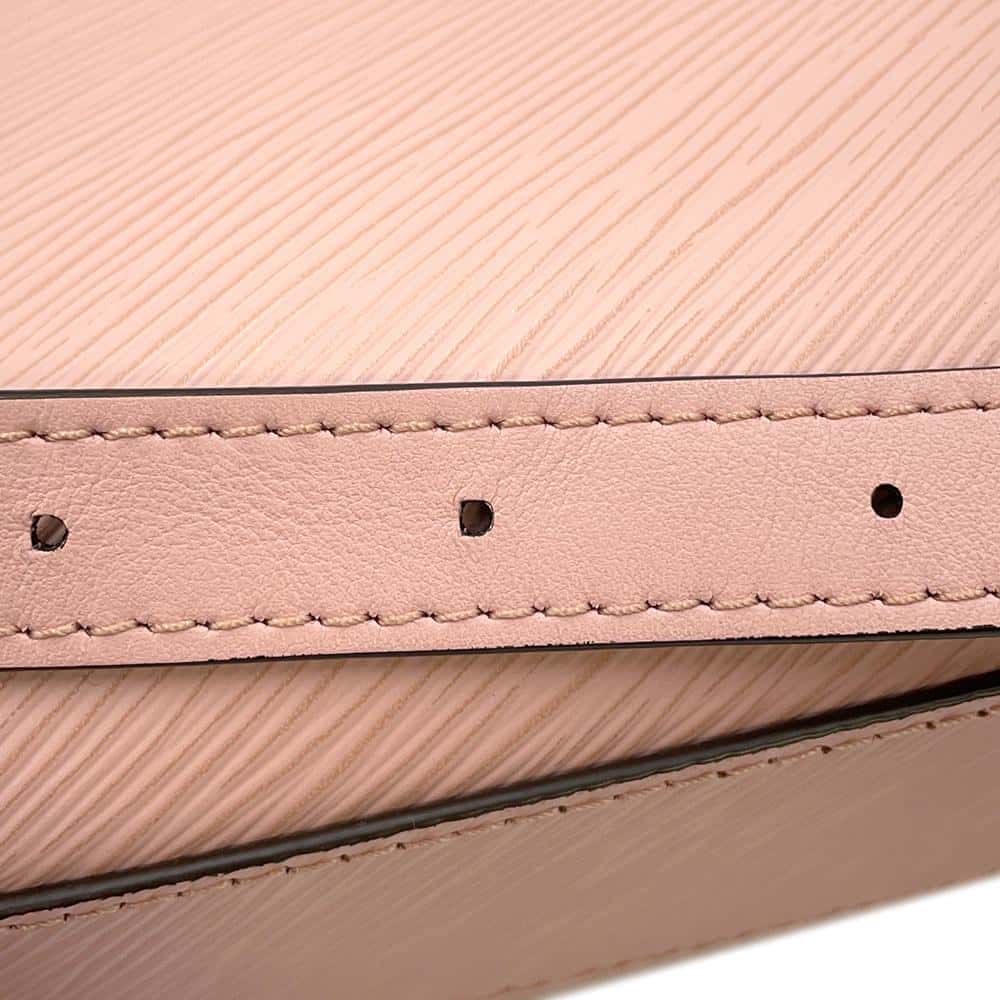 LOUIS VUITTON Sac Plat Rose Ballerine M58659 Epi Leather Size BB