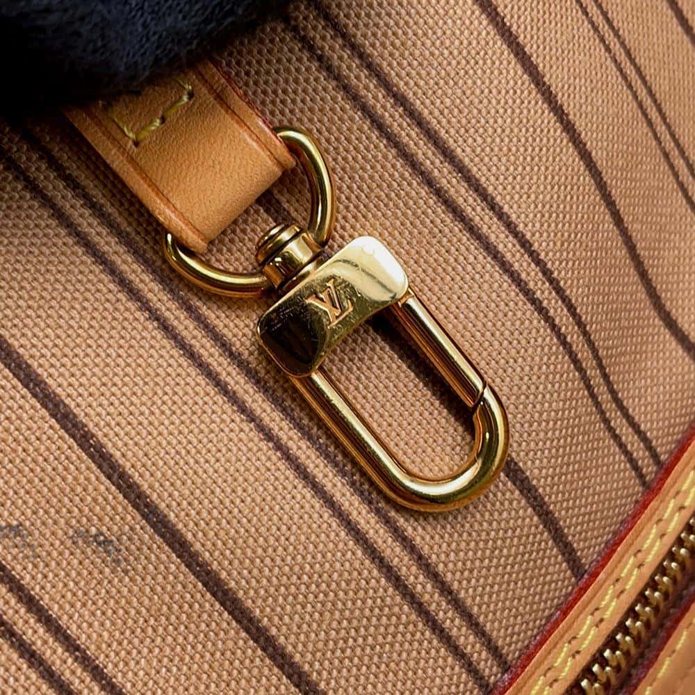 LOUIS VUITTON Neverfull Beige M40995 Monogram Size MM