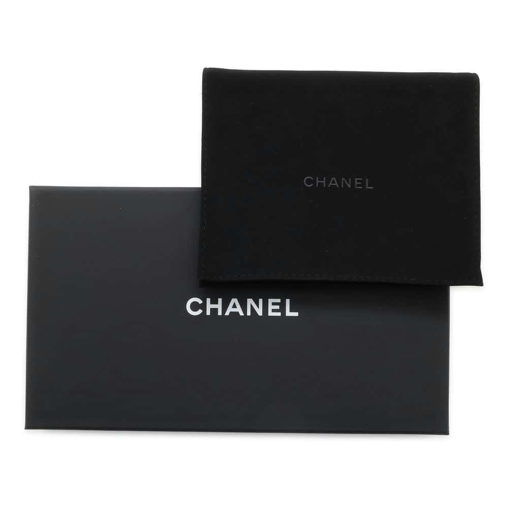 CHANEL Star ChainPouch Silver Lambskin