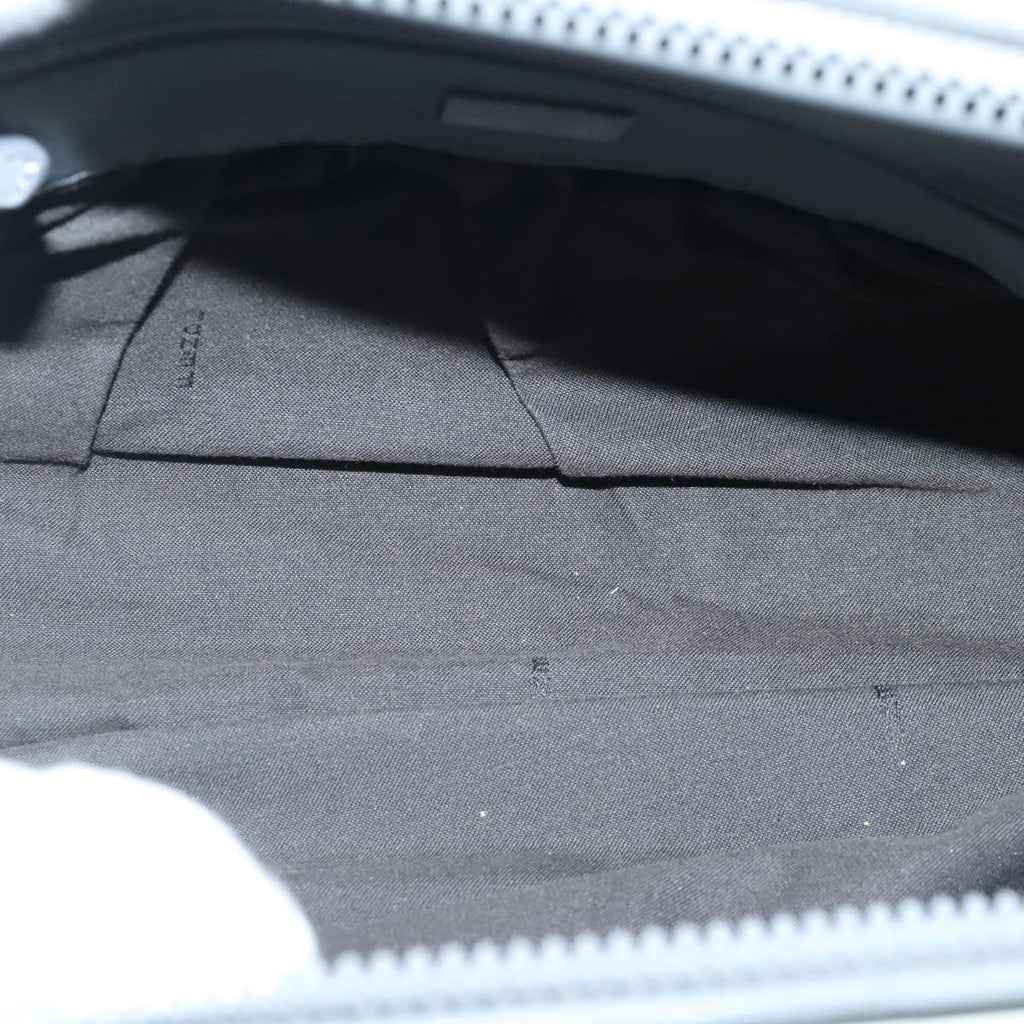 FENDI Hand Bag Leather Gray 97317