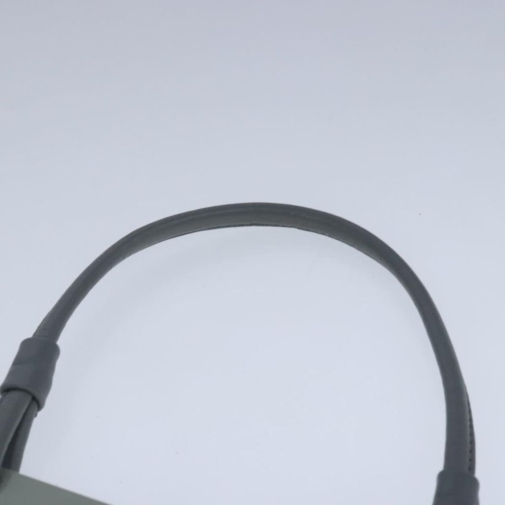 FENDI Hand Bag Leather Gray 97317