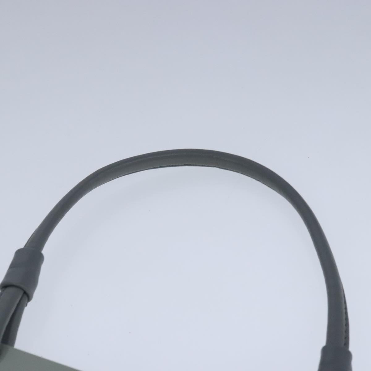 FENDI Hand Bag Leather Gray 97317