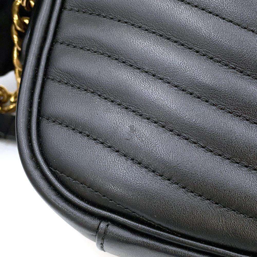 LOUIS VUITTON new wave new camera bag Noir M53682 Calf Leather
