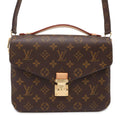 LOUIS VUITTON Pochette Metis Brown M40780 Monogram Size MM