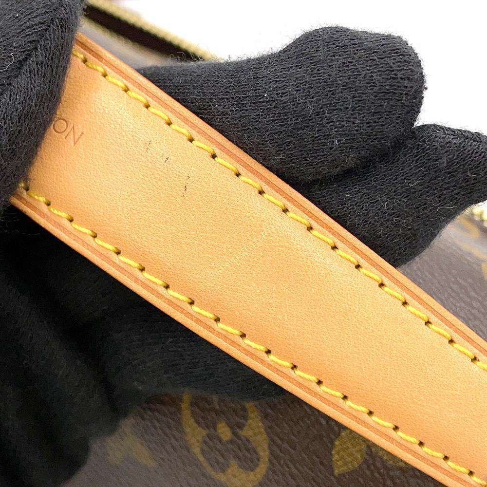 LOUIS VUITTON Pochette Metis Brown M40780 Monogram Size MM