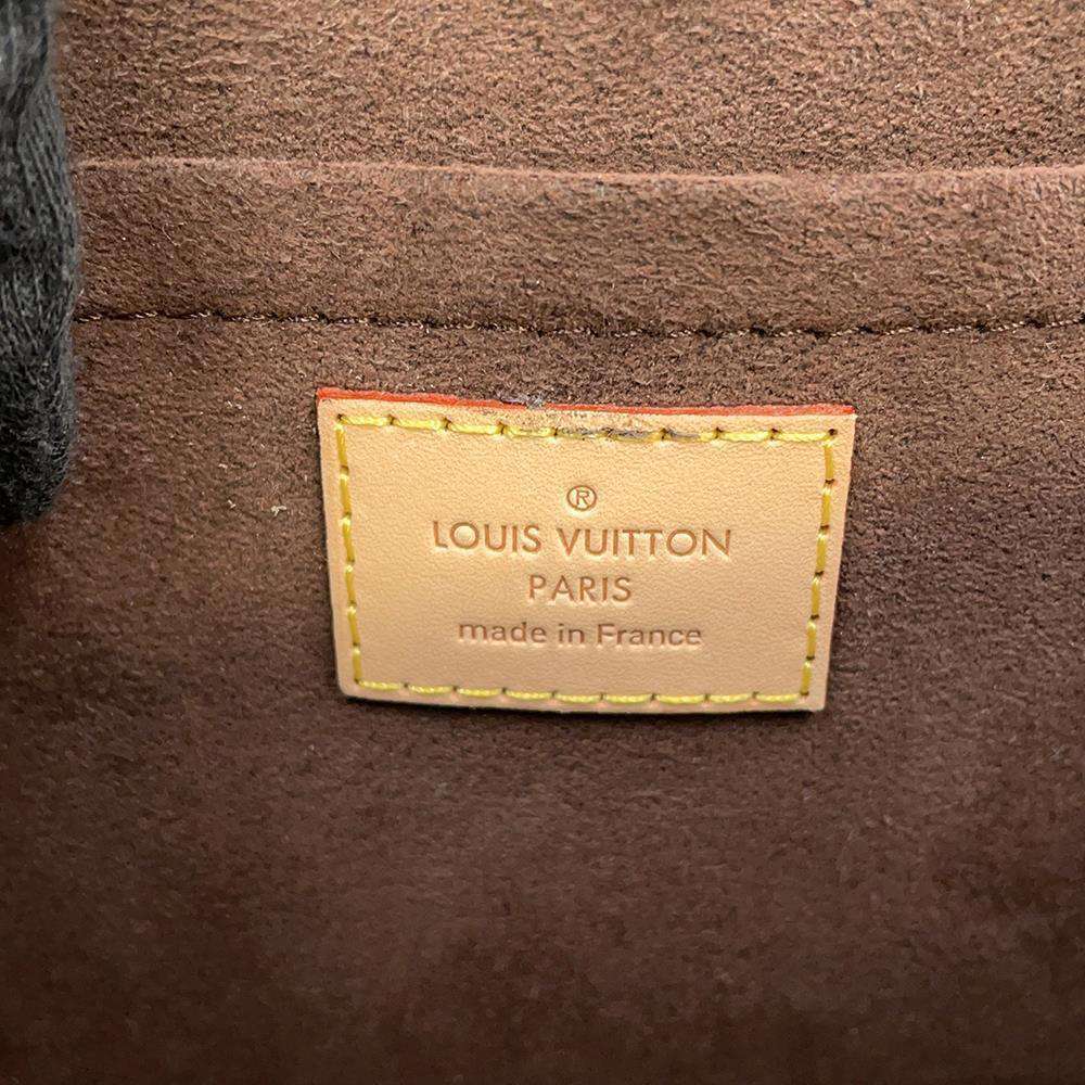 LOUIS VUITTON Pochette Metis Brown M40780 Monogram Size MM