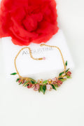Collier fleurs Augustine