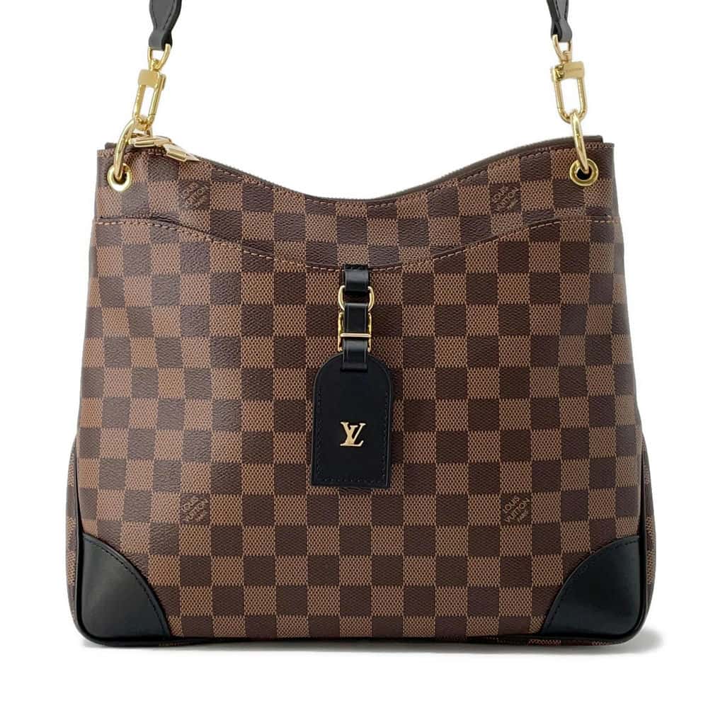 LOUIS VUITTON OdeonNM Noir N50062 Damier Size MM